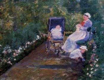 Mary Cassatt : Children in a Garden